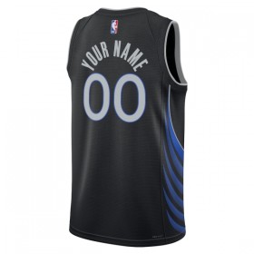 Dallas Mavericks Custom Nike 2025-26 City Edition Musta Miesten Pelipaidat Swingman